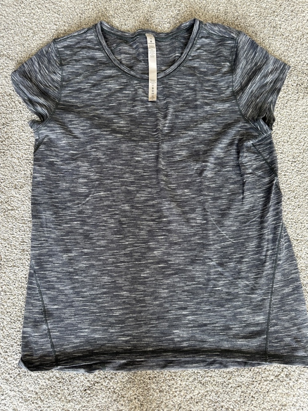 lululemon athletica Short Sleeve Space-Dye Tee - Gray